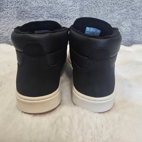 Polo Ralph Lauren Black Nubuck Canvas Sneaker Boot Men's Sizes NEW Quiet Luxury - Picture 3 of 10